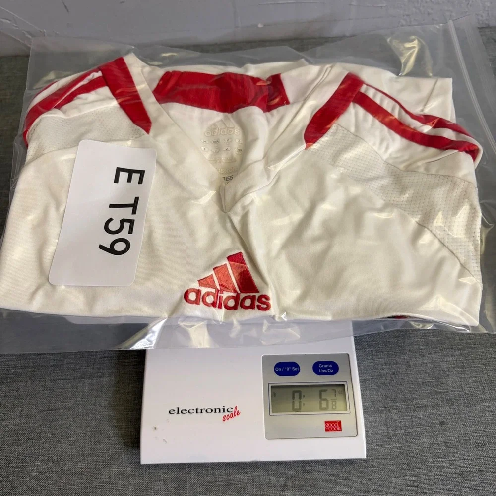 Adidas Soccer Jersey Mens Medium White Kenya Football Federation Clima365 Y2K